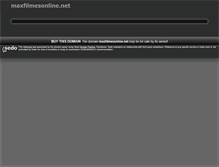 Tablet Screenshot of maxfilmesonline.net